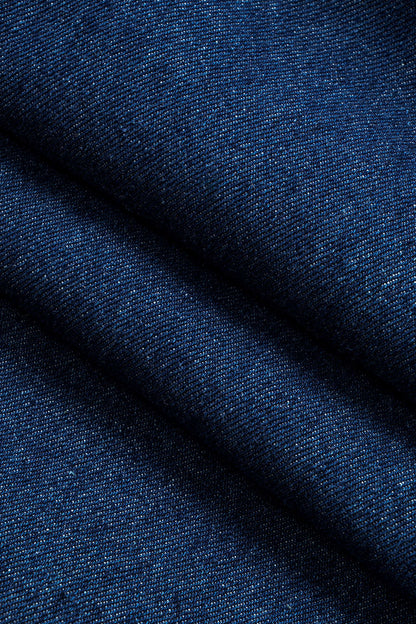 Button Wide-Leg Jeans