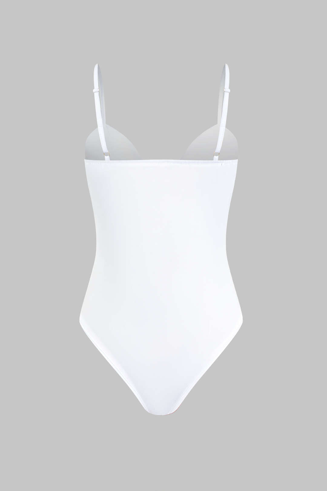 Bustier Slip Bodysuit And Fringe Tie Front Wide Leg Trousers Set