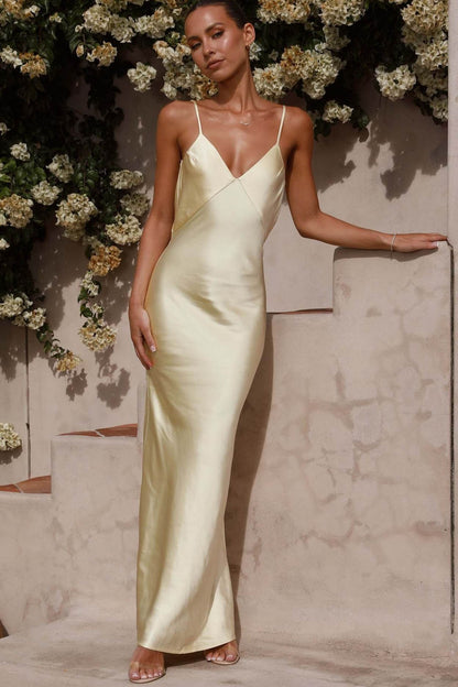 Sexy Backless Fishtail Maxi Dress