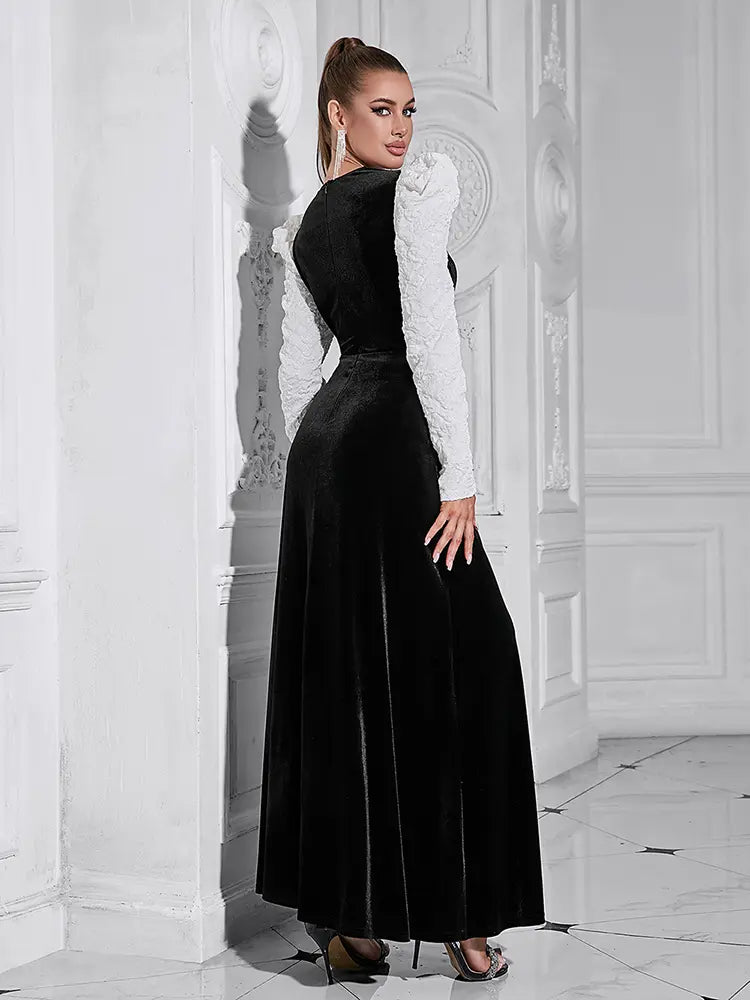 New Hollow Neck Bodycon Dress