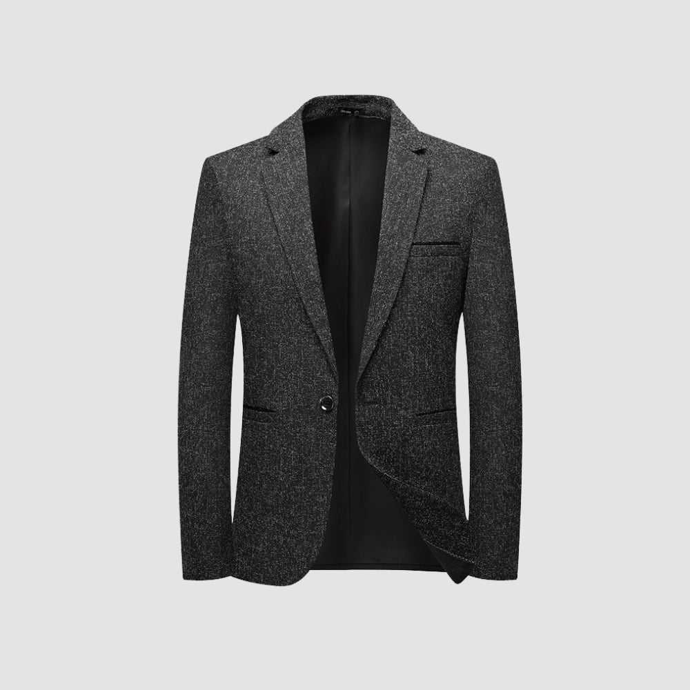 Single-Breasted Suit Jacket | Slim Fit | Smart Casual Cut