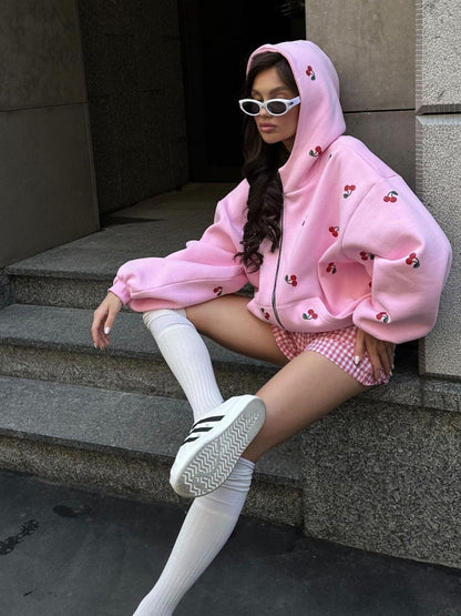 Casual Loose Fit Hoodie