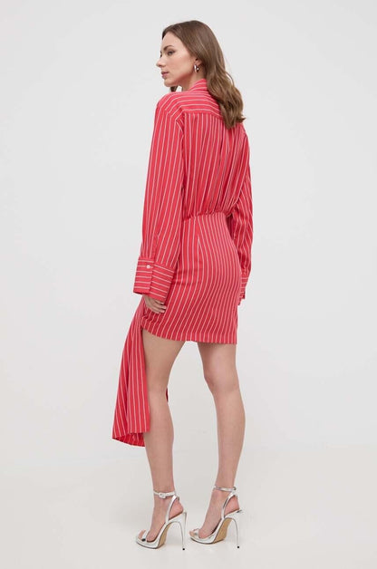 Ella Long Sleeve Striped Mini Dress