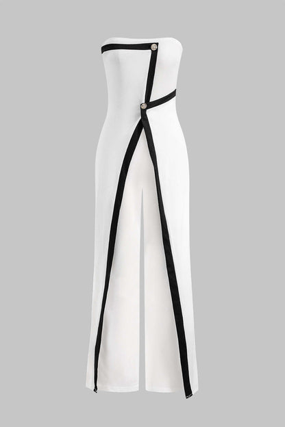 Strapless Jumpsuit Elegant