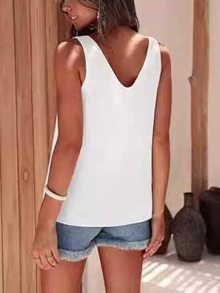 Minimalist Old Money Loose Vest