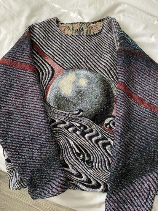 Tame Impala Currents Woven Tapestry Sweater