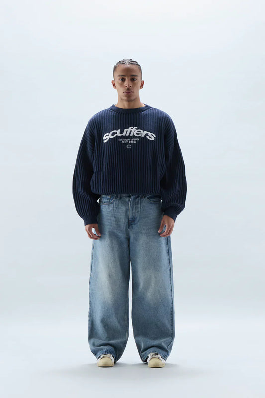 Urban Aesthetic Hoodie - NAVY