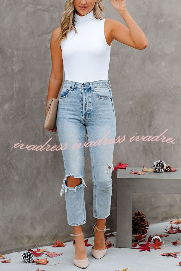 Top de cuello alto sin costuras Dressed To The Nines 