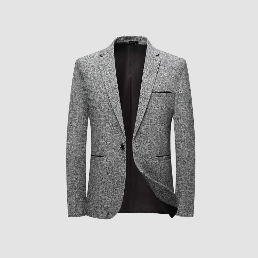 Single-Breasted Suit Jacket | Slim Fit | Smart Casual Cut