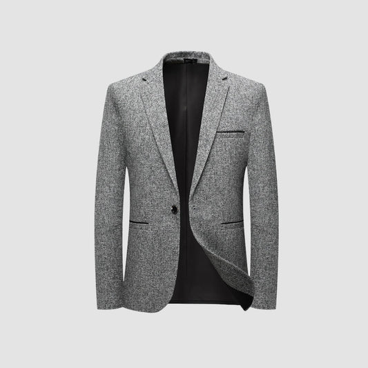 Single-Breasted Suit Jacket | Slim Fit | Smart Casual Cut