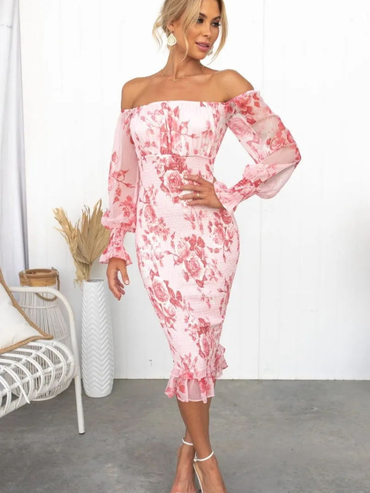 Off-Shoulder Bodycon Dress