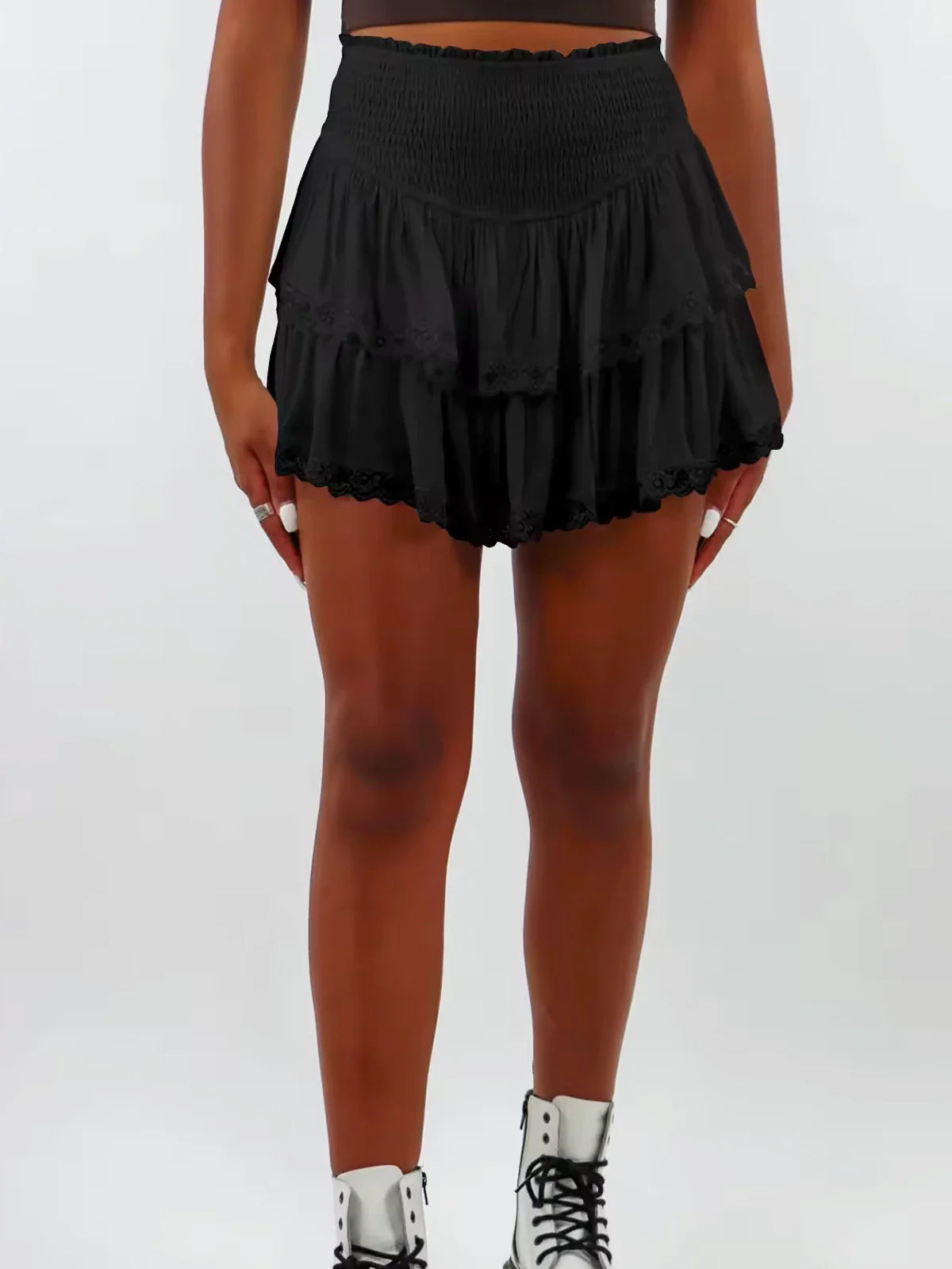 Embroidered Knit Sweater Dress _ Christmas Tree Design