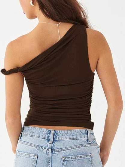 Twist Off-Shoulder T-Shirt