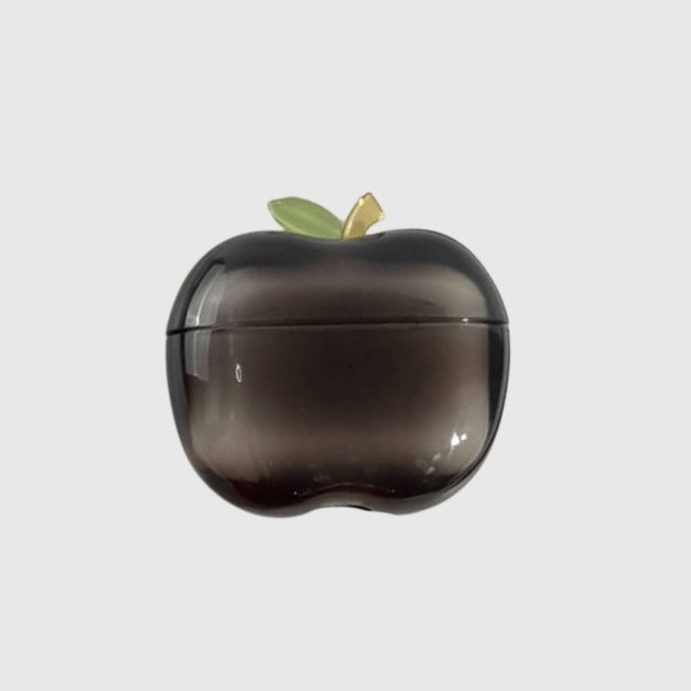 Apple Shaped Airpods Clear Case