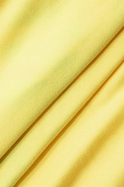 Jamaica "One Love" Yellow Graphic Crop Top