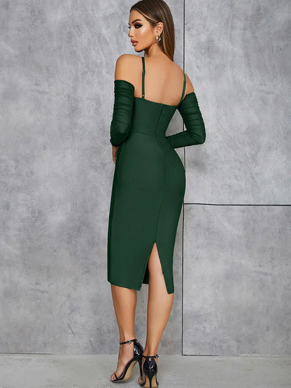 Sexy Off-Shoulder Backless Dress