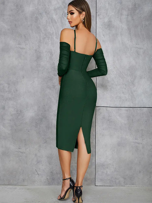 Sexy Off-Shoulder Backless Dress