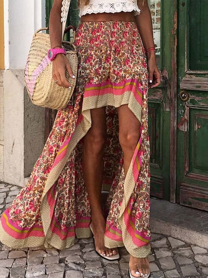 Versatile Irregular Half Dress