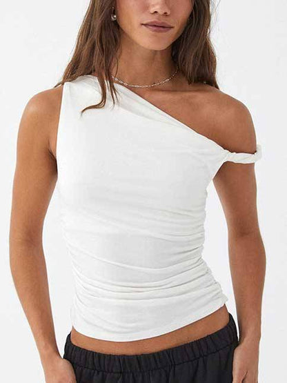 Twist Off-Shoulder T-Shirt