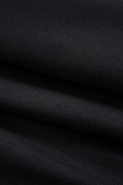 Metallic Eyelet Zipper Sleeveless Midi Dress