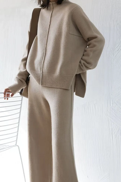 Traje casual elegante, holgado y de moda