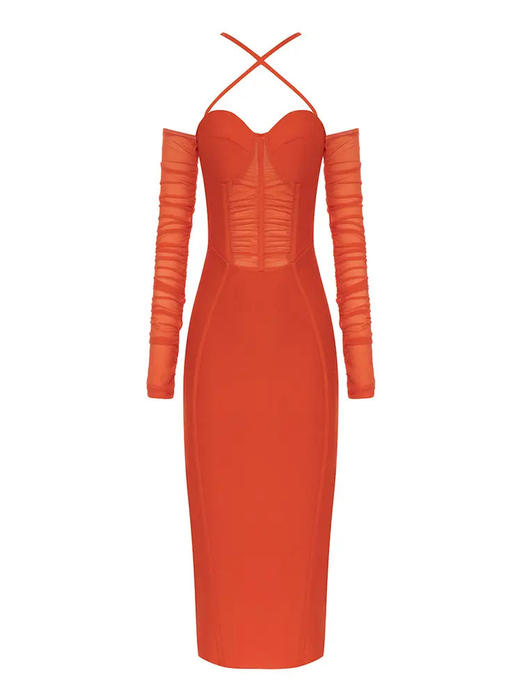 Sexy Off-Shoulder Backless Dress