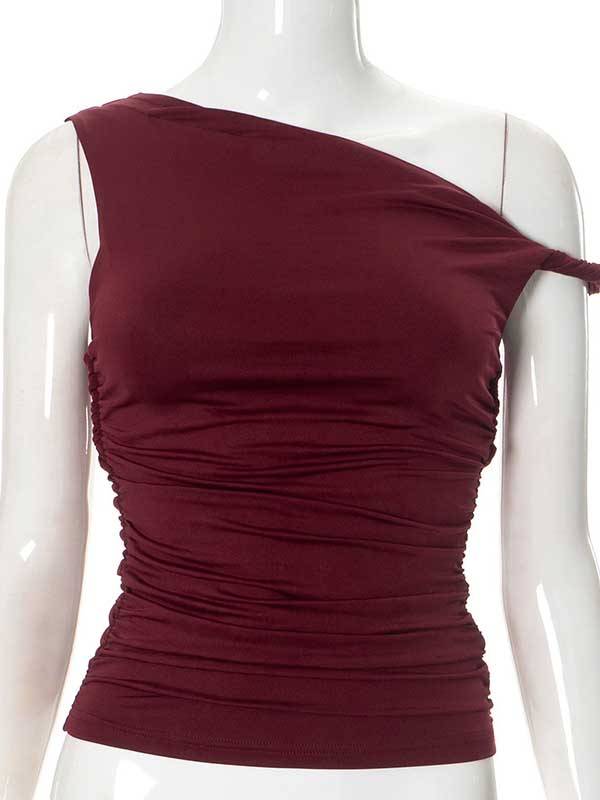 Twist Off-Shoulder T-Shirt