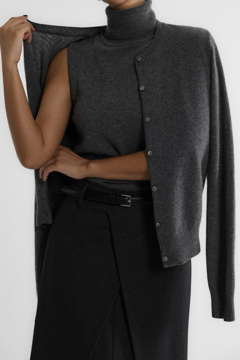 Effortless Vest-Cardigan Set