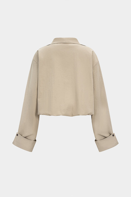 V-Neck Long-Sleeve Shirt