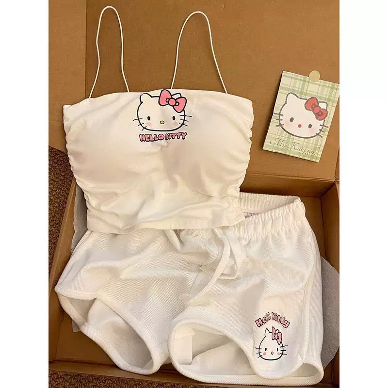 Hello Kitty Cami & Shorts Lounge Set