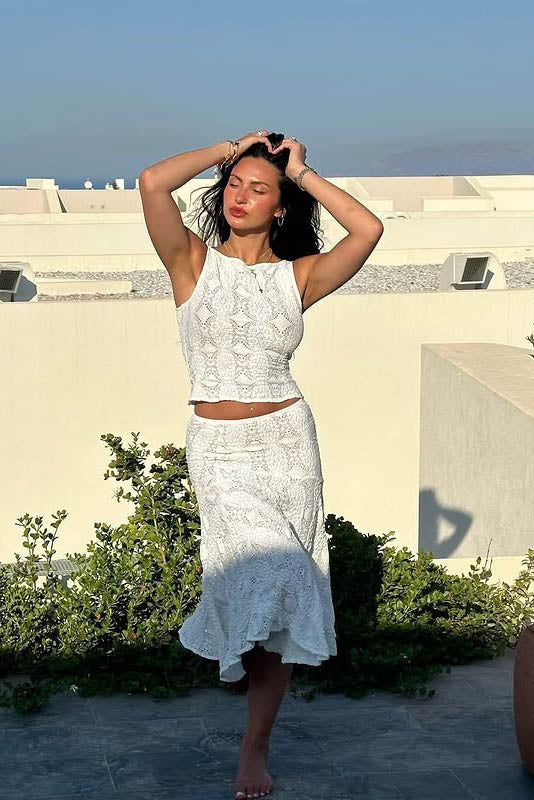 Sexy Middle Eastern Style Skirt Set