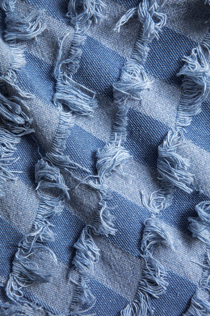 Denim Patchwork Blazer