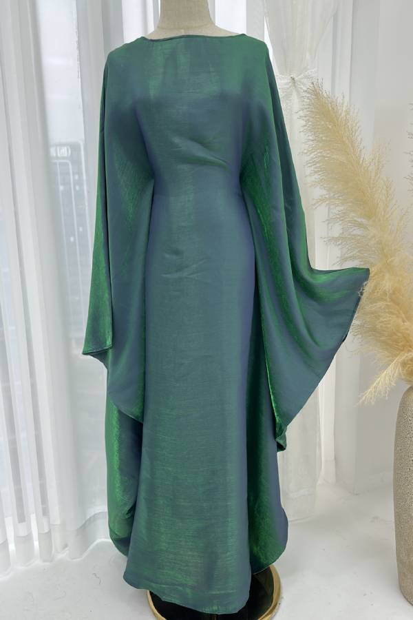 Vestido de manga larga para desplazamientos con temperamento 