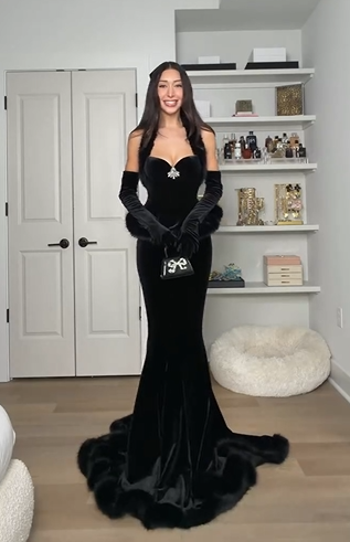 Sexy Vest and Skirt Oversleeve Two-Piece Suit