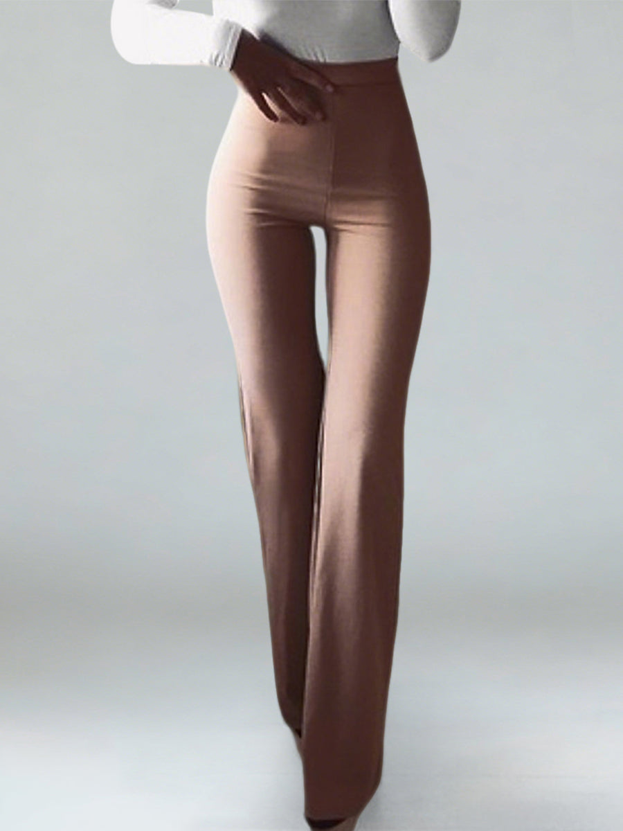 sheenchic Daily White Casual Pants [Pre-Order]