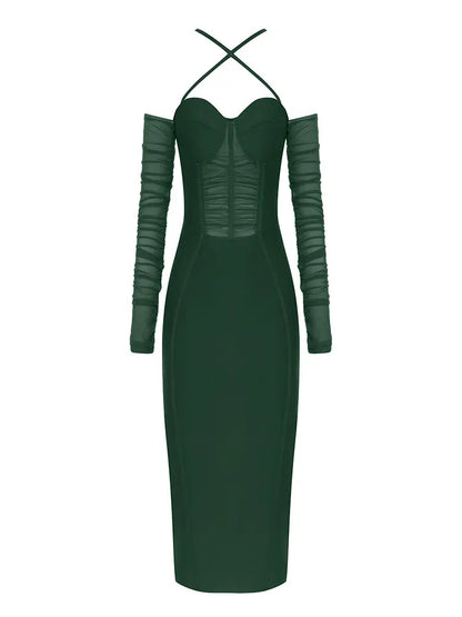 Sexy Off-Shoulder Backless Dress