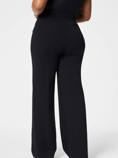 Statement Button Palazzo Pants