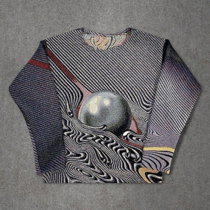 Tame Impala Currents Woven Tapestry Sweater