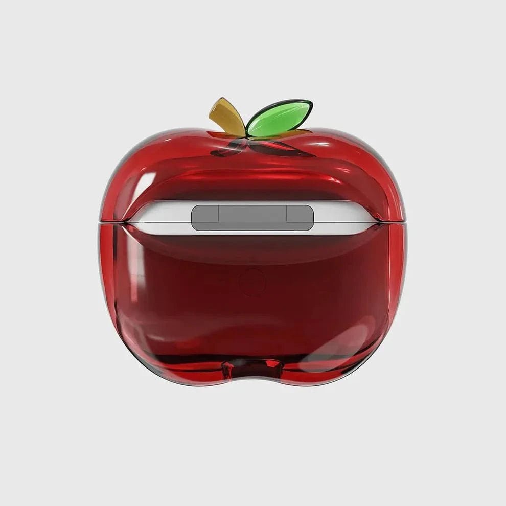 Apple Shaped Airpods Clear Case