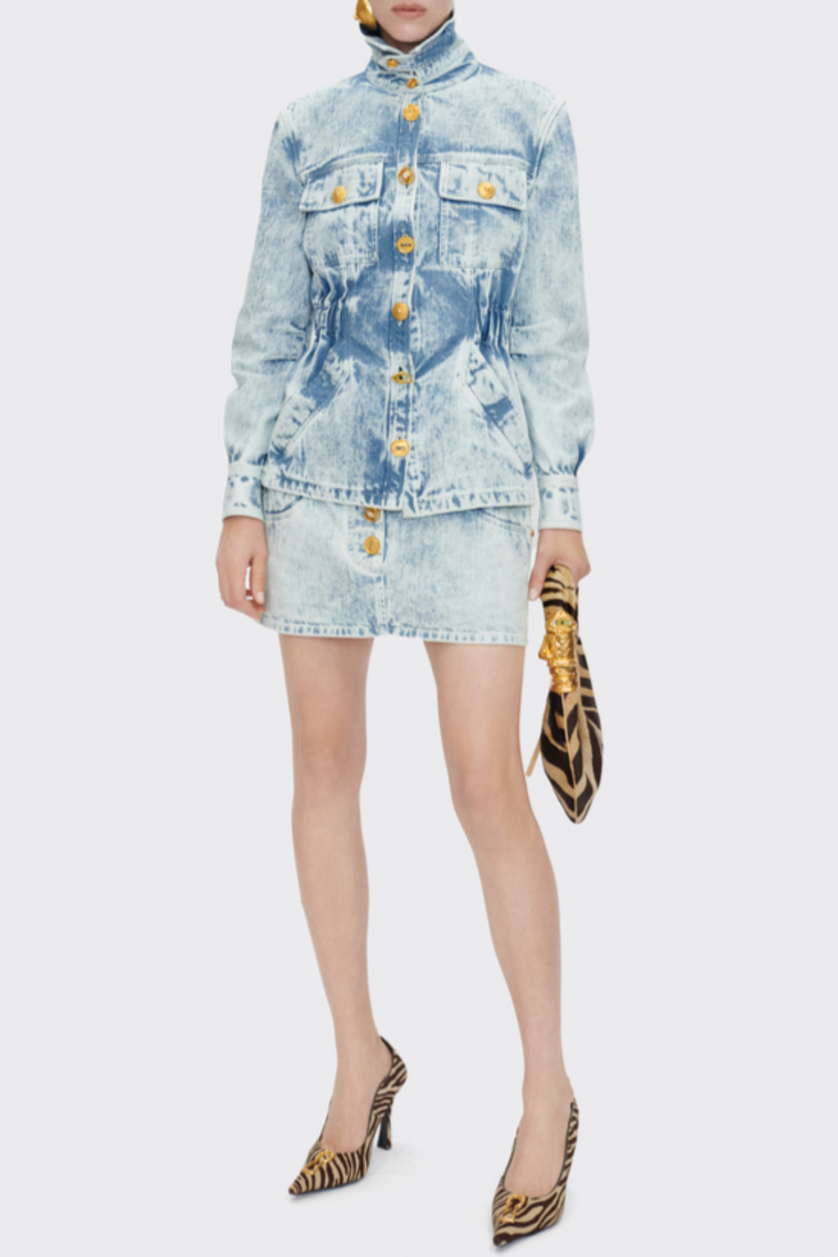 Alcina Denim Mini Skirt