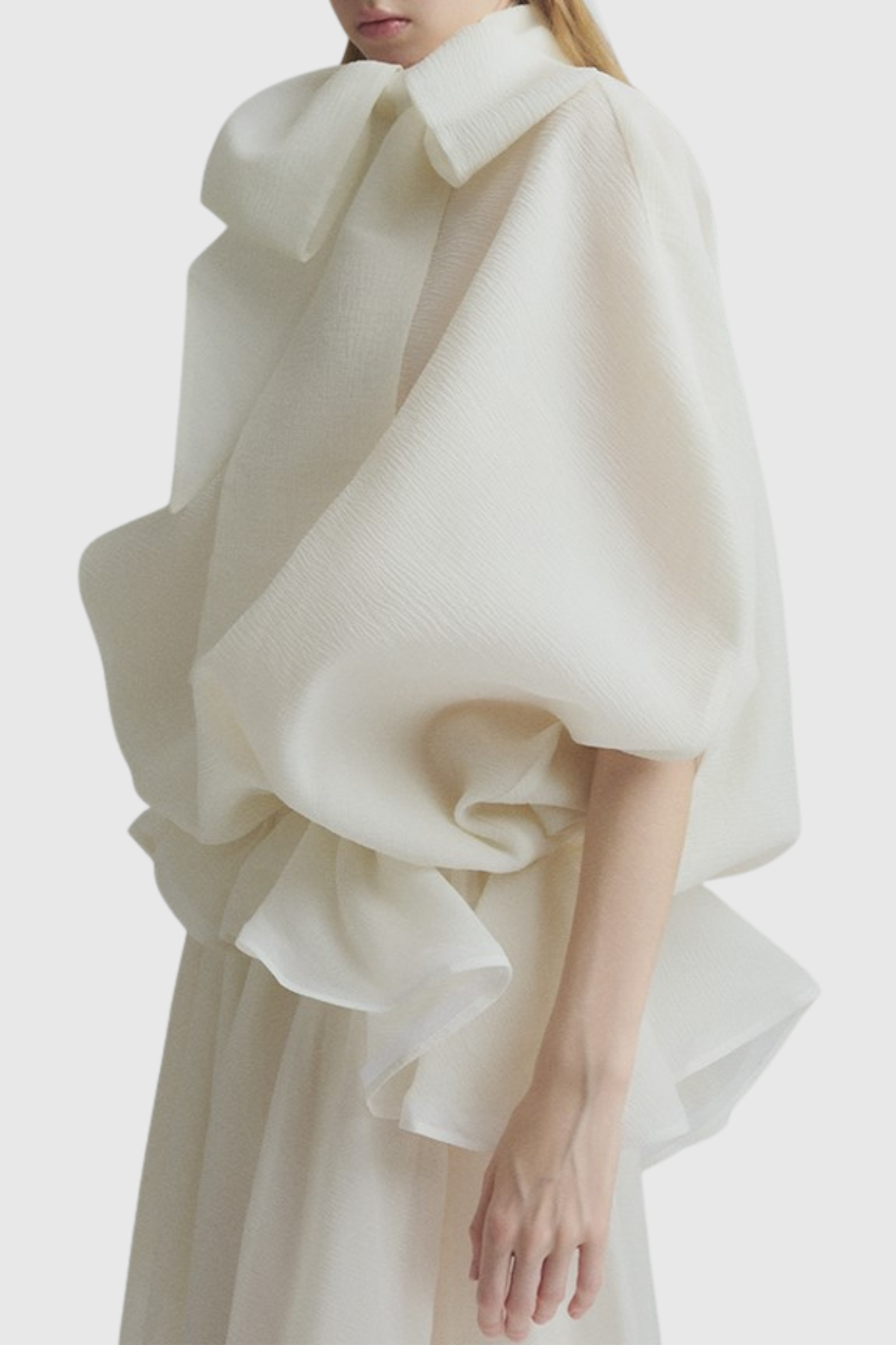 Amori Ruffle Bow Top & Maxi Skirt Set