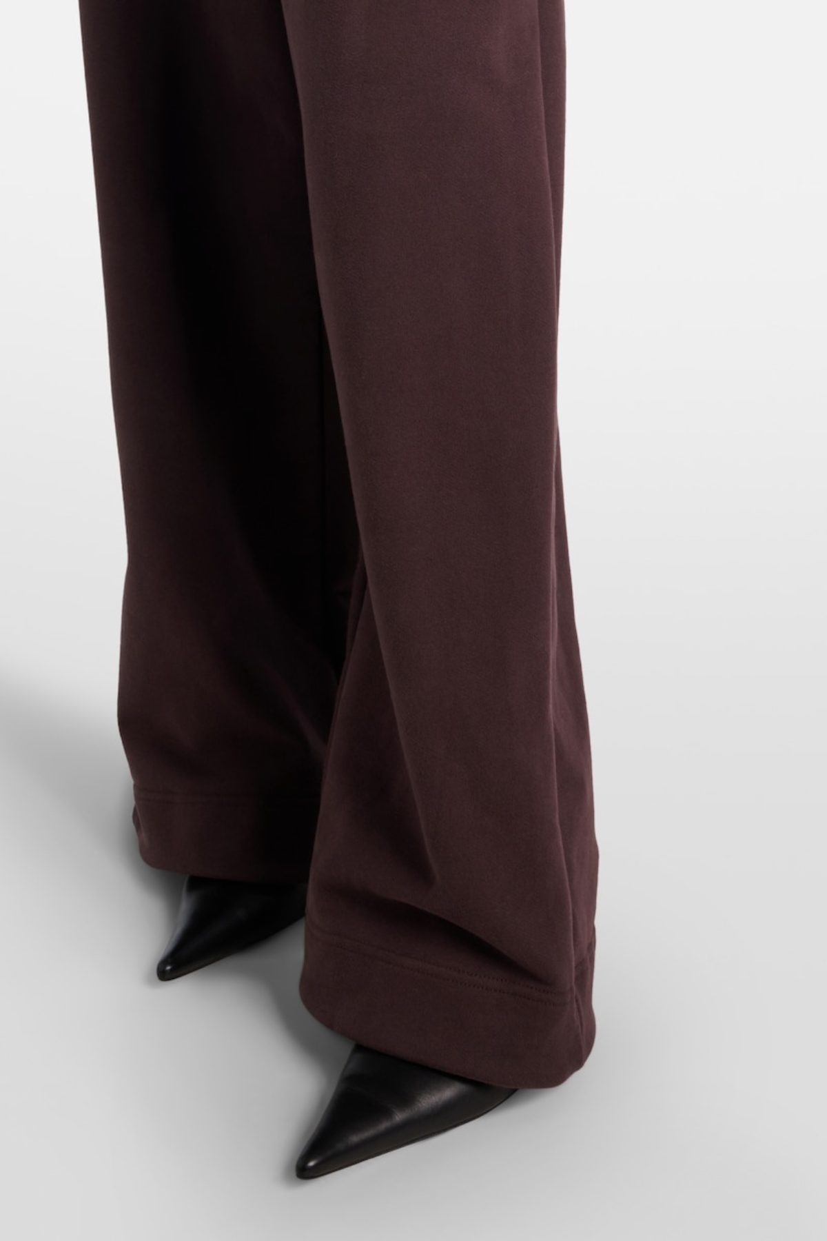 Ardesia Crochet-trimmed Sweatpants - Chocolate