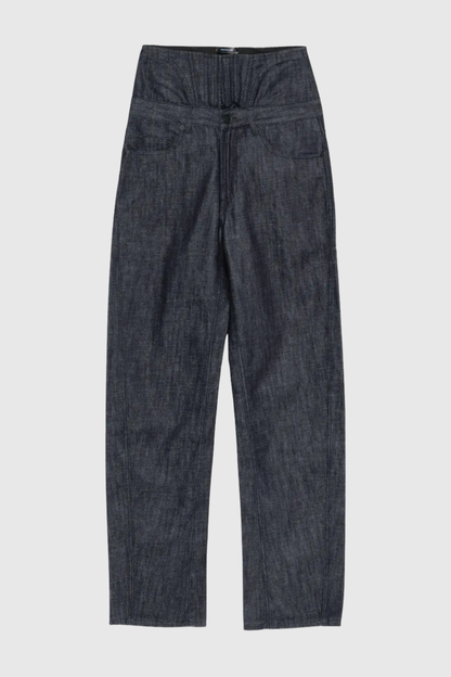 Aryan Corset Jeans - Navy