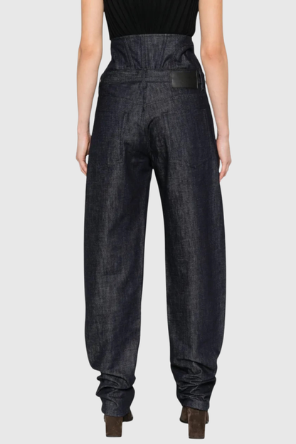 Aryan Corset Jeans - Navy