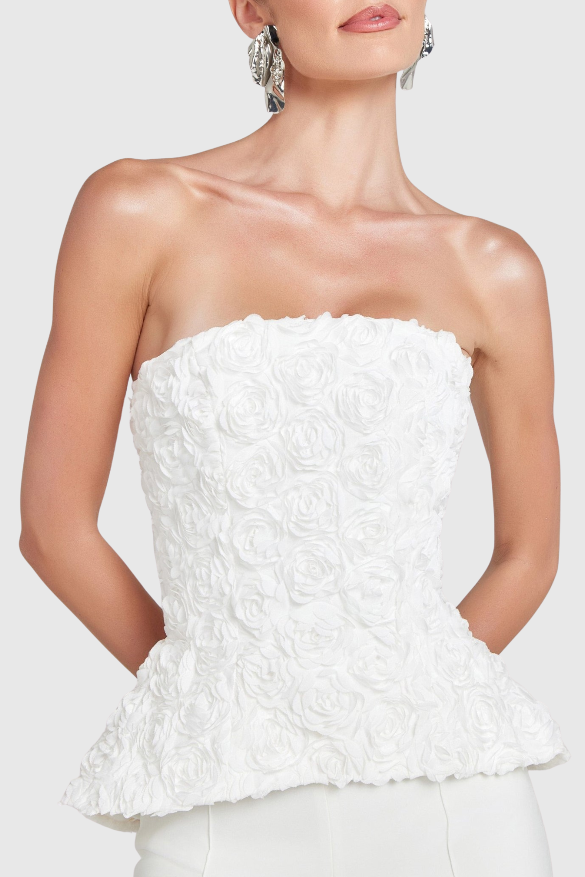 Ashura Floral Corset & Pants Set