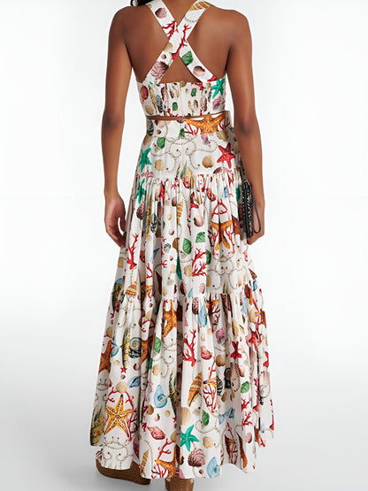 Seabreeze Muse Two-Piece Maxi Skirt Set