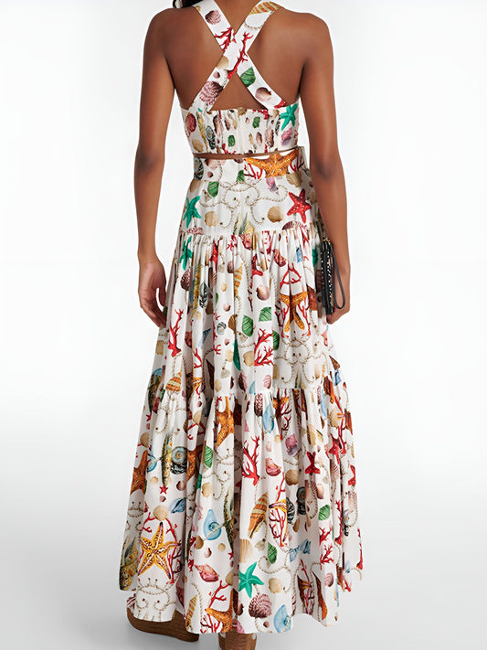 Seabreeze Muse Two-Piece Maxi Skirt Set