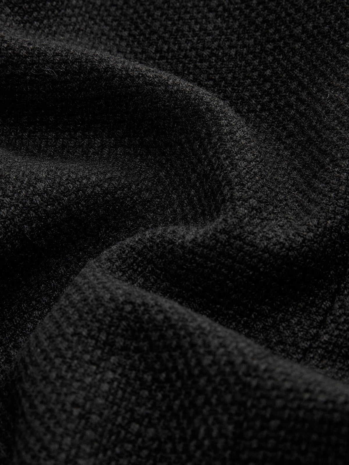 Maison Black Tweed Jacket | Gold Buttons | Structured Short Fit