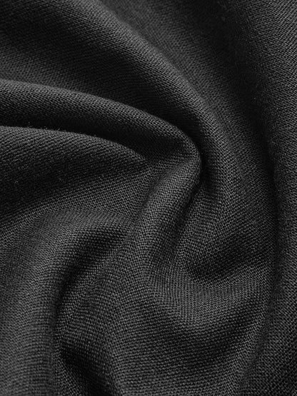 Tailored  Linen Vest & Wide-Leg Pants Set