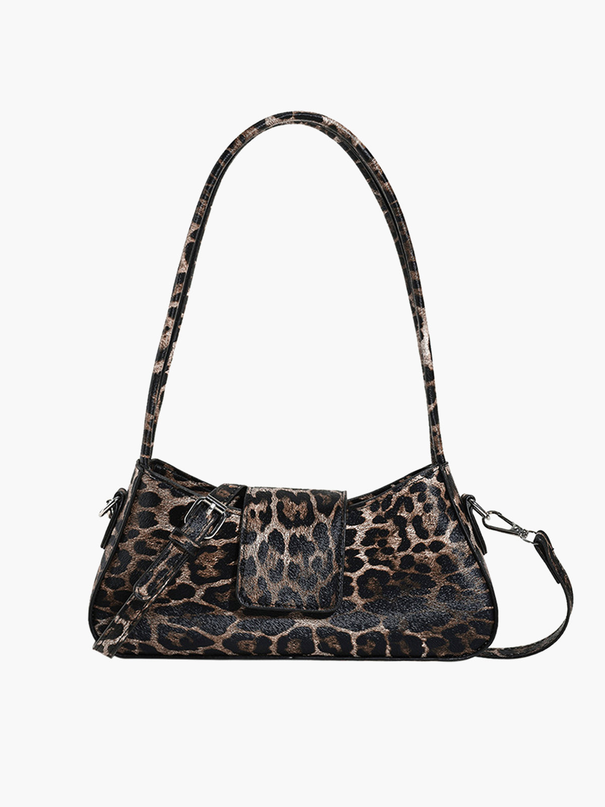 Luxe Leopard Shoulder Bag